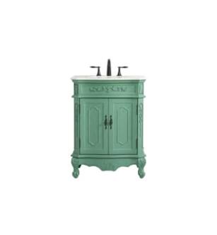 ARKA-E VF10127VM Bathroom Vanity in Vintage Mint/Antique Bronze