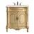 Arka VF10132AB-VW Bathroom Vanity in Antique Beige/Antique Bronze