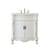 Arka VF10132AW-VW Bathroom Vanity in Antique White/Antique Bronze