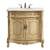 Arka VF10136AB-VW Bathroom Vanity in Antique Beige/Antique Bronze