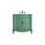 Arka VF10136VM Bathroom Vanity in Vintage Mint/Antique Bronze