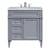 Arka VF-1025 Bathroom Vanity in Grey/Silver