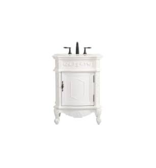 ARKA-E VF-1031AW Bathroom Vanity in Antique White/Antique Bronze