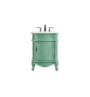 ARKA-E VF-1031VM Bathroom Vanity in Vintage Mint/Antique Bronze