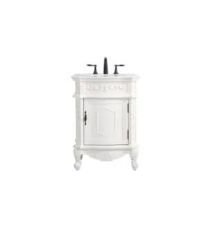 ARKA-E VF-1031AW-VW Bathroom Vanity in Antique White/Antique Bronze