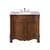 Arka VF-1047 Bathroom Vanity in Teak/Antique Bronze