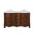 Arka VF-1048-VW Bathroom Vanity in Teak/Antique Bronze