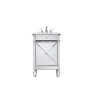 ARKA-E VF-1100 Bathroom Vanity in Brushed Steel