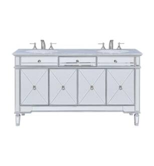 ARKA-E VF-1102 Bathroom Vanity in Brushed Steel