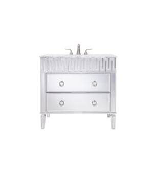 ARKA-E VF-1104 Bathroom Vanity in Brushed Steel