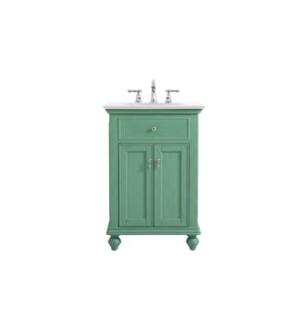 ARKA-E VF12324VM-VW Bathroom Vanity in Vintage Mint/Brushed Nickel