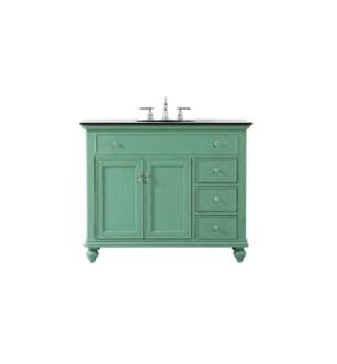 ARKA-E VF12342VM Bathroom Vanity in Vintage Mint/Brushed Nickel