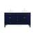 Arka VF12560DBL Bathroom Vanity in Blue/Brushed Gold