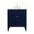 Arka VF12530BL Bathroom Vanity in Blue/Brushed Gold