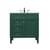 Arka VF12532GN Bathroom Vanity in Green/Brushed Steel