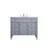 Arka VF12542GR Bathroom Vanity in Grey/Brushed Steel