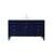 Arka VF12560BL Bathroom Vanity in Blue/Brushed Gold