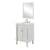 Arka VF13024AW-VW Bathroom Vanity in Antique White/Brushed Nickel