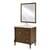 Arka VF13036WT-VW Bathroom Vanity in Walnut/Brushed Nickel