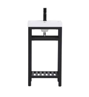 ARKA-E VF14018BK Bathroom Vanity in Black