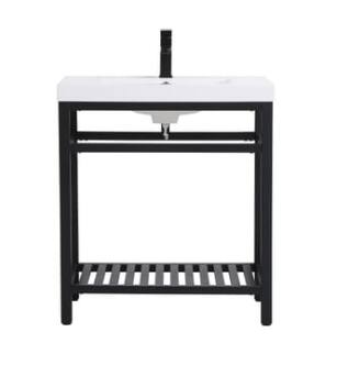 ARKA-E VF14030BK Bathroom Vanity in Black