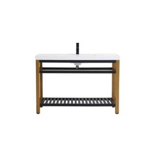 ARKA-E VF14048GB Bathroom Vanity in Golden Black
