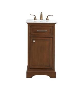 ARKA-E VF15019TK Bathroom Vanity in Brushed Steel