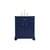 Arka VF15030BL Bathroom Vanity in Blue/Brushed Gold