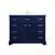 Arka VF15042BL Bathroom Vanity in Blue/Brushed Gold