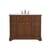 Arka VF15042TK Bathroom Vanity in Teak/Brushed Steel