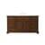 Arka VF15060TK Bathroom Vanity in Teak/Brushed Steel