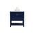 Arka VF16030BL Bathroom Vanity in Blue/Gold