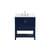 Arka VF16030BL-BS Bathroom Vanity in Blue/Gold