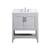 Arka VF16030GR-BS Bathroom Vanity in Grey/Brushed Nickel