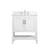 Arka VF16030WH-BS Bathroom Vanity in White/Brushed Nickel