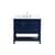 Arka VF16036BL-BS Bathroom Vanity in Blue/Gold