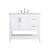 Arka VF16036WH Bathroom Vanity in White/Brushed Nickel