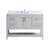 Arka VF16048GR-BS Bathroom Vanity in Grey/Brushed Nickel