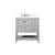 Arka VF16432GR-BS Bathroom Vanity in Grey/Brushed Nickel