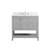 Arka VF16436GR-BS Bathroom Vanity in Gray/Brushed Nickel