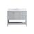 Arka VF16442GR-BS Bathroom Vanity in Gray/Brushed Nickel