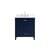 Arka VF18030BL-BS Bathroom Vanity in Blue/Gold