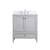 Arka VF18030GR-BS Bathroom Vanity in Grey/Brushed Nickel