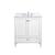 Arka VF18030WH-BS Bathroom Vanity in White/Brushed Nickel