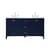 Arka VF18060DBL Bathroom Vanity in Blue/Gold