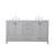 Arka VF18860DGR Bathroom Vanity in Gray/Brushed Nickel