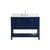 Arka VF19042BL-BS Bathroom Vanity in Blue/Gold