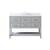 Arka VF19048GR-BS Bathroom Vanity in Gray/Brushed Nickel