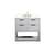 Arka VF19236GR-BS Bathroom Vanity in Grey/Gold