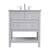 Arka VF27030GR Bathroom Vanity in Grey/Brushed Nickel